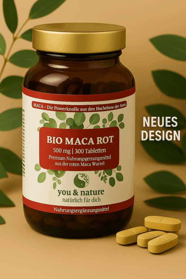 Bio Maca rot 500 mg – Bild 2