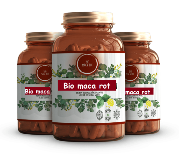 Bio Maca rot 500 mg – Bild 4