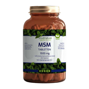 MSM Tabletten 1500 mg vegan