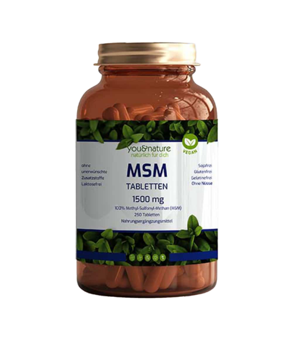 MSM Tabletten 1500 mg vegan