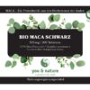 Bio Maca schwarz 500 mg – Bild 5