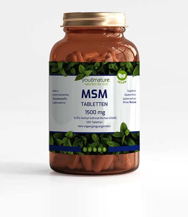 MSM Tabletten 1500 mg vegan – Bild 6