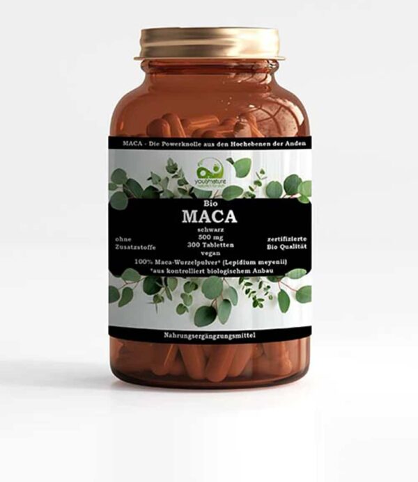 Bio Maca schwarz 500 mg – Bild 9