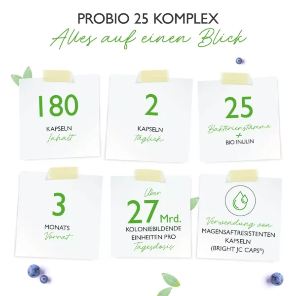 Probio 25 Komplex- 27 Milliarden Darmbakterien – Bild 2