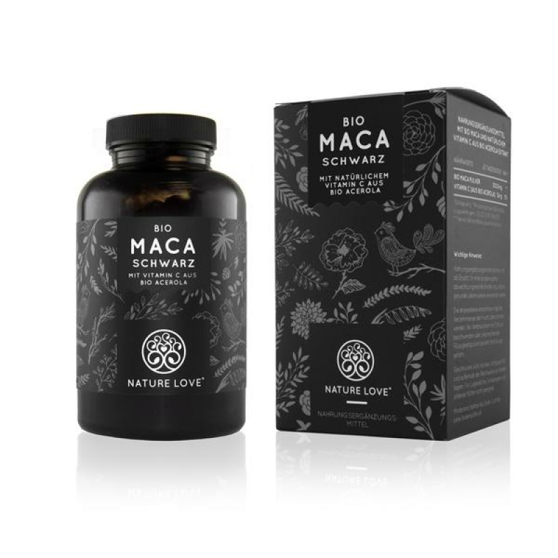 Bio Maca schwarz