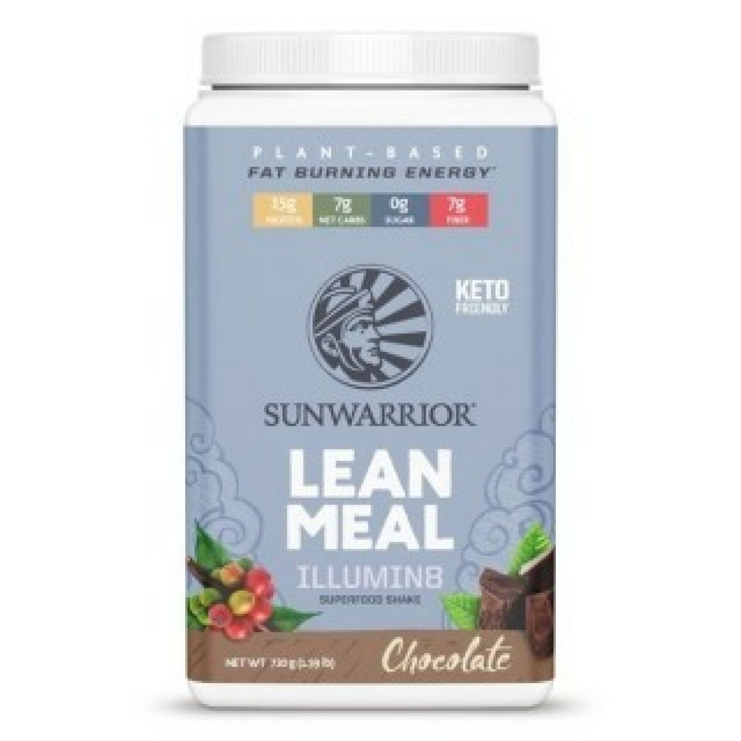 Illumin8 Aztec Chocolate - ORGANIC - SunWarrior - 800 grams